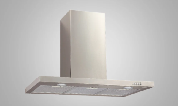 CAMPANA AIRON DE PARED DE 90CM PLANA EN ACERO