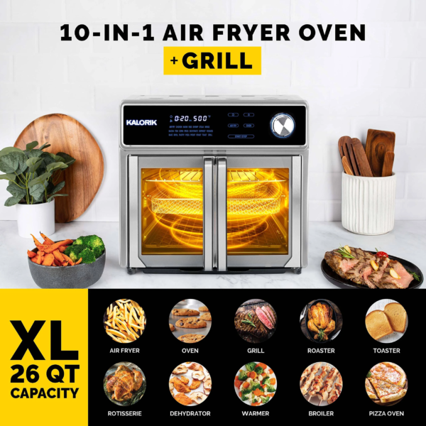 Horno Digital Maxx Con AirFryer