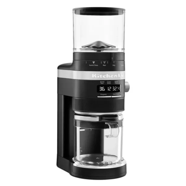 MOLINO DE CAFE KITCHENAID NEGRO MATTE