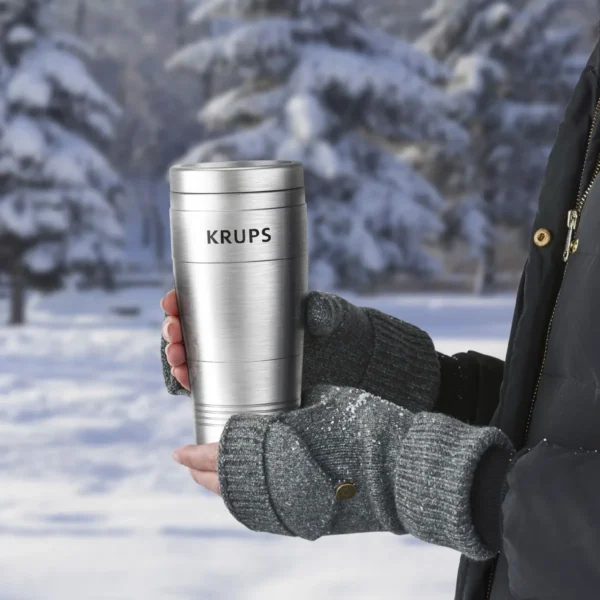 CAFETERA KRUPS SIMPLY BREW TO GO INOX