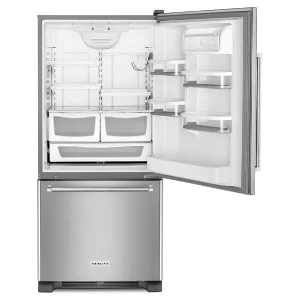 NEVERA KITCHENAID BOTTOM MOUNT APERTURA DERECHA DE 524 LITROS