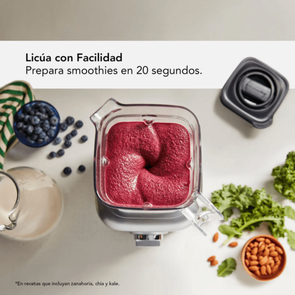 LICUADORA KITCHENAID K400 GRIS 9 PROGRAMAS