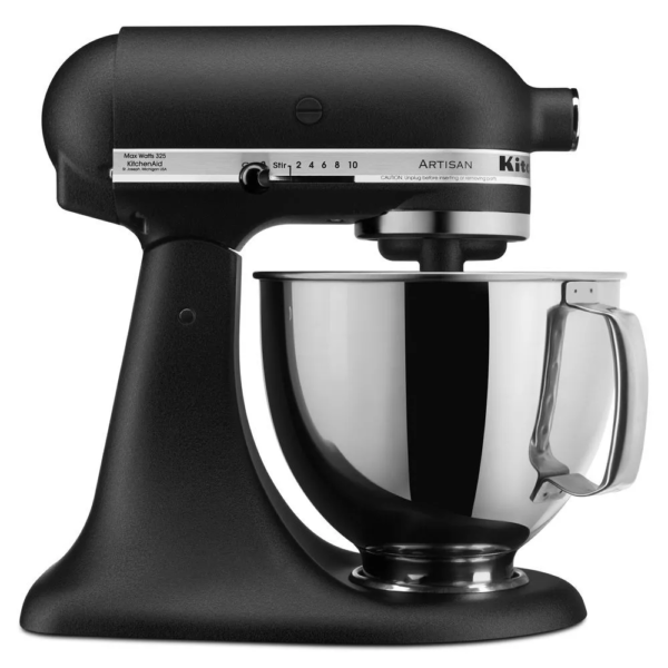 BATIDORA KITCHENAID ARTISAN 4.7 LITROS NEGRO IMPERIAL