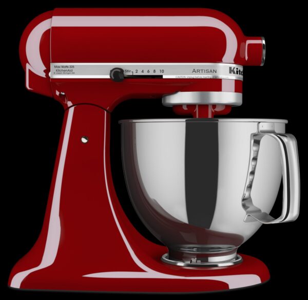 BATIDORA KITCHENAID ARTISAN ROJA 4.7 LTS TAZON ACERO