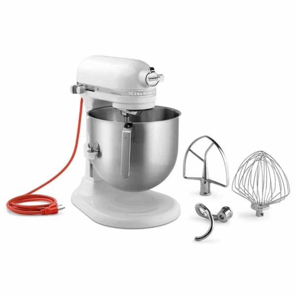 BATIDORA KITCHENAID COMERCIAL BLANCA TAZON EN ACERO 20 TAZAS