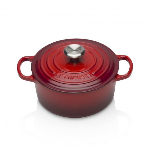 COCOTTE LE CREUSET REDONDA 20CM CEREZA