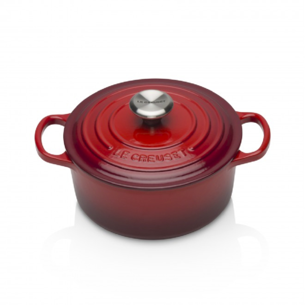 COCOTTE LE CREUSET REDONDO 24CM CEREZA