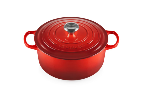COCOTTE LE CREUSET REDONDA 26CM CEREZA