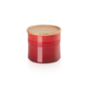 BOTE LE CREUSET 1.5L CON TAPA DE MADERA CEREZA