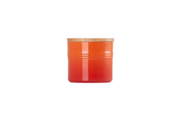 BOTE LE CREUSET 1.5L CON TAPA DE MADERA VOLCANICO