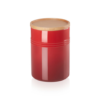 BOTE LE CREUSET 2.3L CON TAPA DE MADERA CEREZA