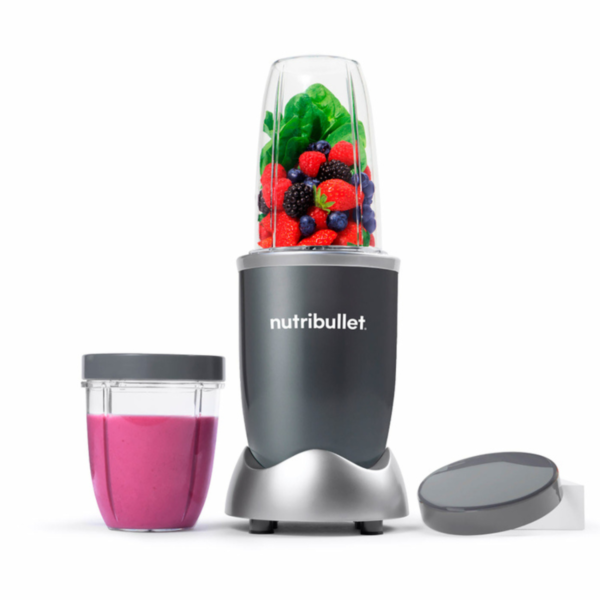 Nutribullet de 600 Watts y 8 Piezas Color Gris