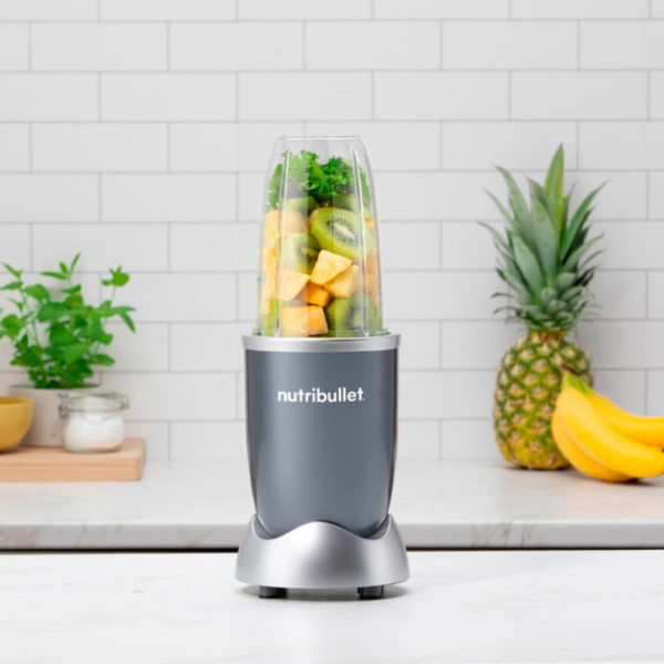 Nutribullet de 600 Watts y 8 Piezas Color Gris