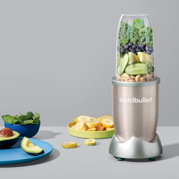 Nutribullet 900 Watts 5 Piezas Color Champagne