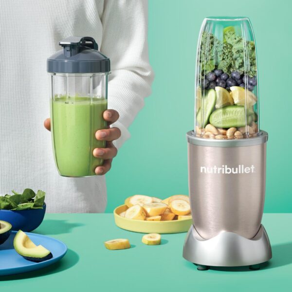 Nutribullet 900 Watts 8 Piezas Color Champagne