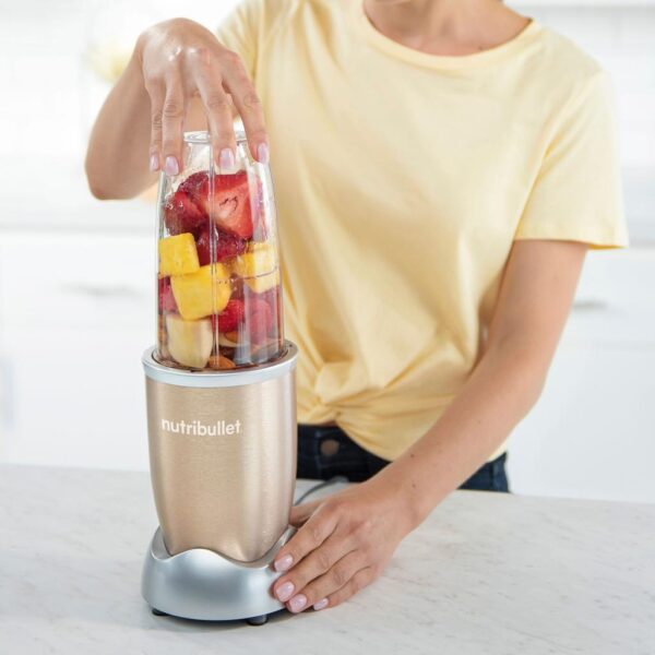 Nutribullet 900 Watts 8 Piezas Color Champagne