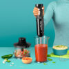 LICUADORA DE INMERSION NUTRIBULLET DE 350 WATTS COLOR NEGRO