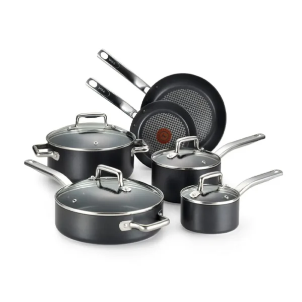 BATERIA DE COCINA T-FAL PROGRADE 10 PZAS NG