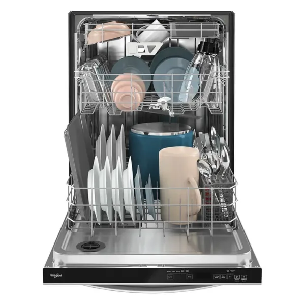 LAVAPLATOS WHIRLPOOL ACERO 60 CM