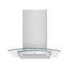 CAMPANA PARED 60CM VIDRIO CURVO