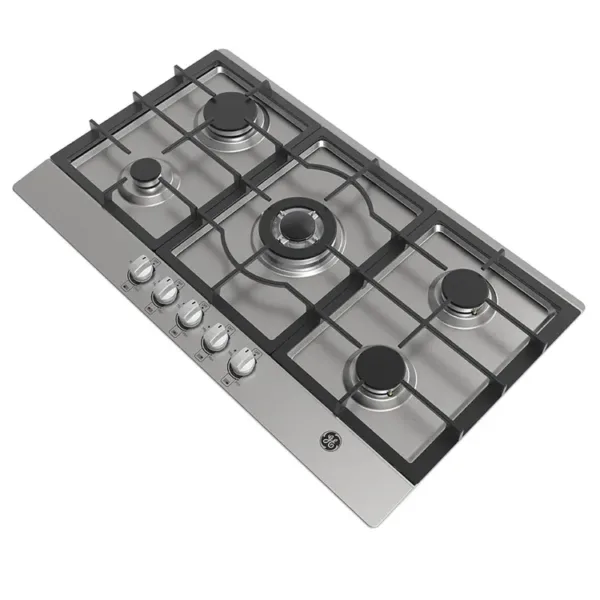 Cubierta GE 86 CM ACERO INOXIDABLE - 5 QUEMADORES