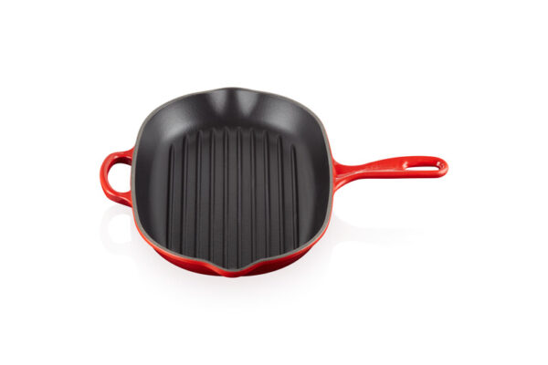 SARTEN LE CREUSET SKILLET GRILL OVALADA 32CM CEREZA