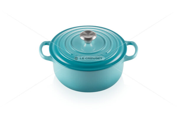 COCOTTE LE CREUSET REDONDA 20cm AZULCARIBE