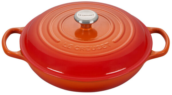 CACEROLA BAJA 30CM VOLCANICO LE CREUSET