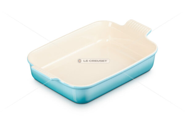 BANDEJA LE CREUSET RECTANGUALR 32 CM CARIBE