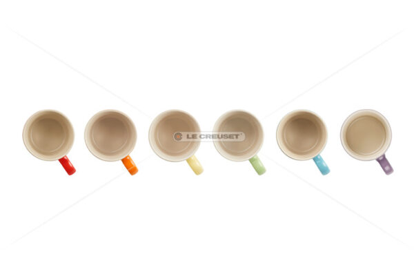 SET 6 TAZAS LE CREUSET ARCOIRIS 100 ML