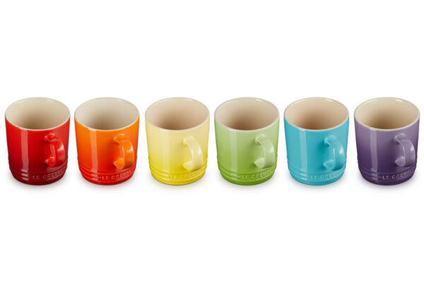 SET 6 TAZAS LE CREUSET ARCOIRIS 350 ML